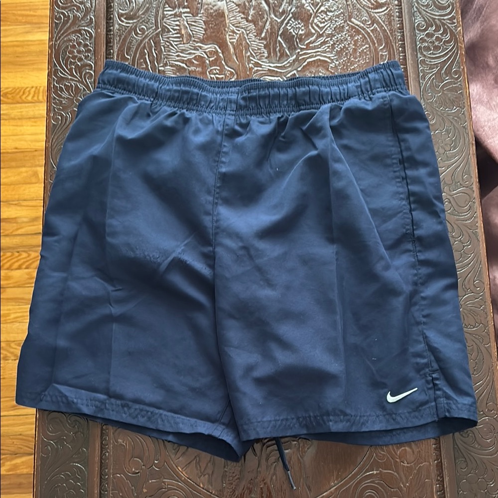 Nike Men's Navy Blue Shorts